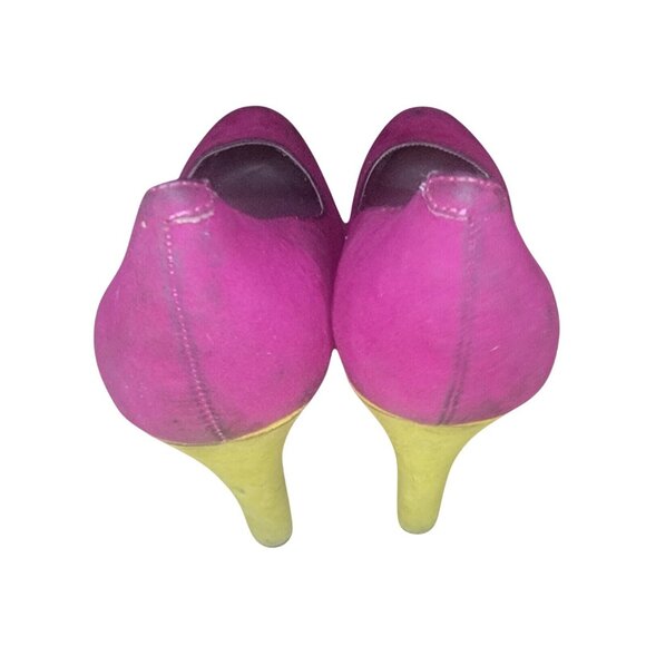 G by Guess "Ggverna3" Platform Pumps - Women's 10M - Multi-Color Faux Suede - Picture 8 of 9